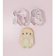 Sweet Bunny #2 Cookie Cutter