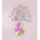 Easter Gnome Girl with Carrot Cookie Cutter