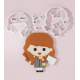 Harry Potter Inspired Cookie Cutter – Hermione Granger