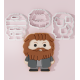 Harry Potter Inspired Cookie Cutter – Hagrid