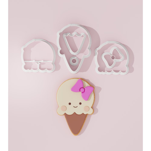 Summer – Ice Cream #9 Cookie Cutter