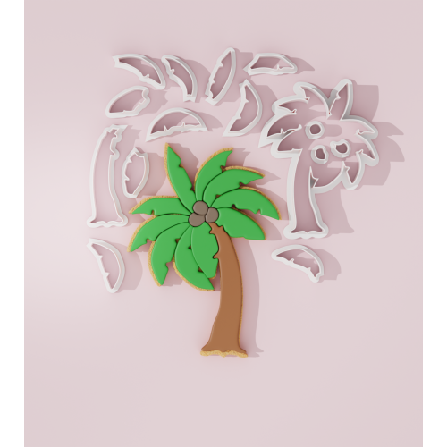 Summer – Palm Tree #4 Cookie Cutter