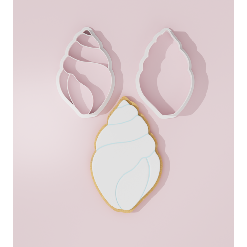 Summer – Sea Shell #2 Cookie Cutter Stamp