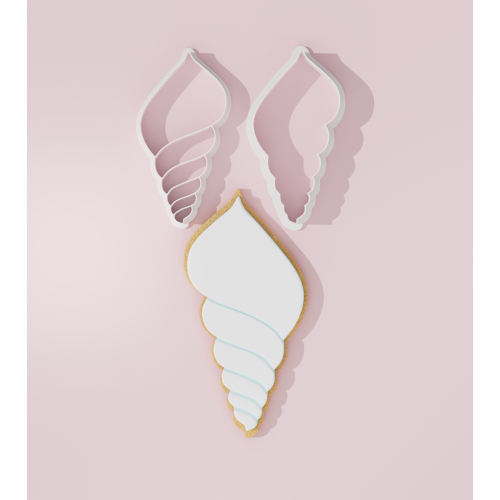 Summer – Sea Shell #4 Cookie Cutter Stamp