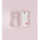 Easter – Rabbit with Heart Cookie Cutter