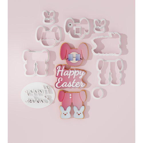 Build Your Own Easter Bunny Cookie Cutter Set