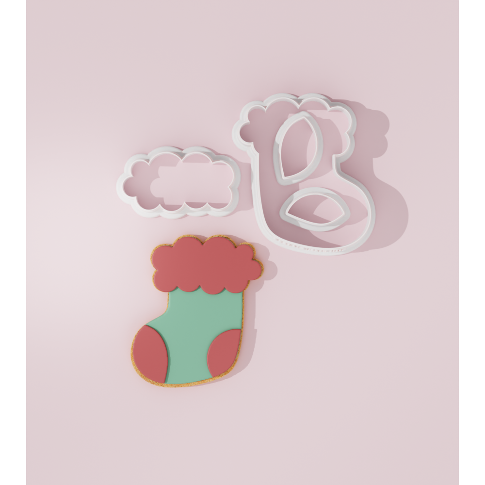 Christmas – Santa Claus Sock Cookie Cutter