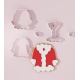 Christmas – Santa Claus Coat Cookie Cutter