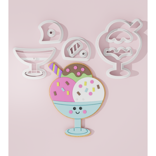 Summer – Ice Cream #15 Cookie Cutter