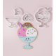Summer – Ice Cream #15 Cookie Cutter