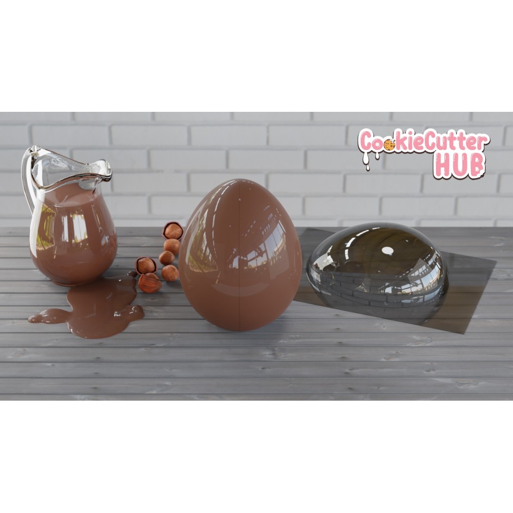 Easter Egg Mold 20cm – 1 sheet