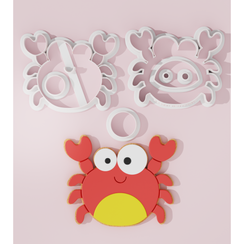 Sweet Crab Cookie Cutter