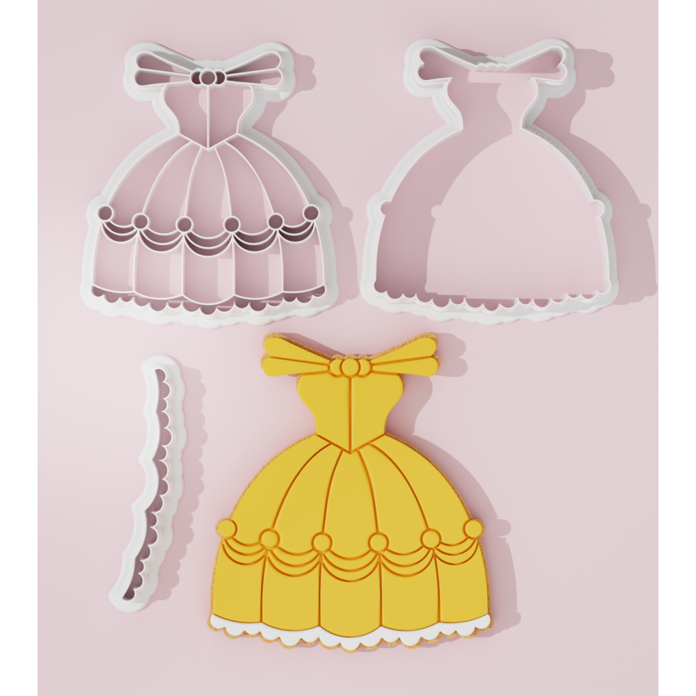 Fairy Dress #1 Cookie Cutter