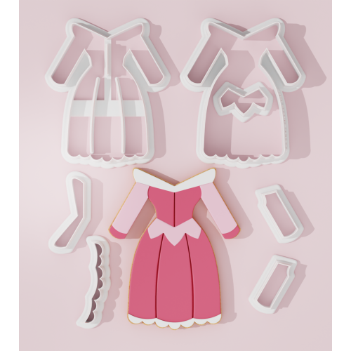 Fairy Dress #3 Cookie Cutter