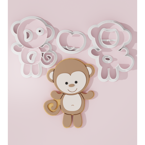 Baby Monkey Cookie Cutter