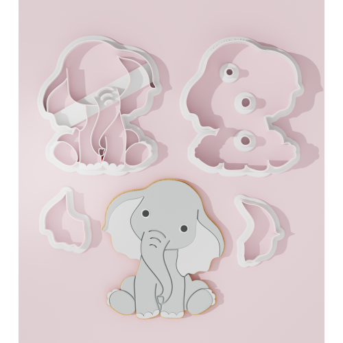 Elephant Cookie Cutter 104