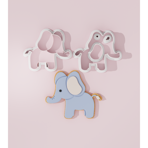 Elephant Cookie Cutter 102