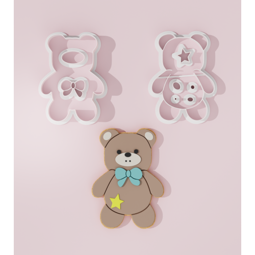 Bear no14 Cookie Cutter