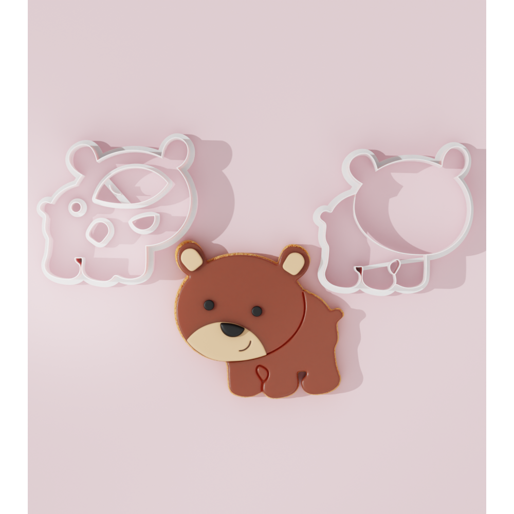 Bear #3 Cookie Cutter