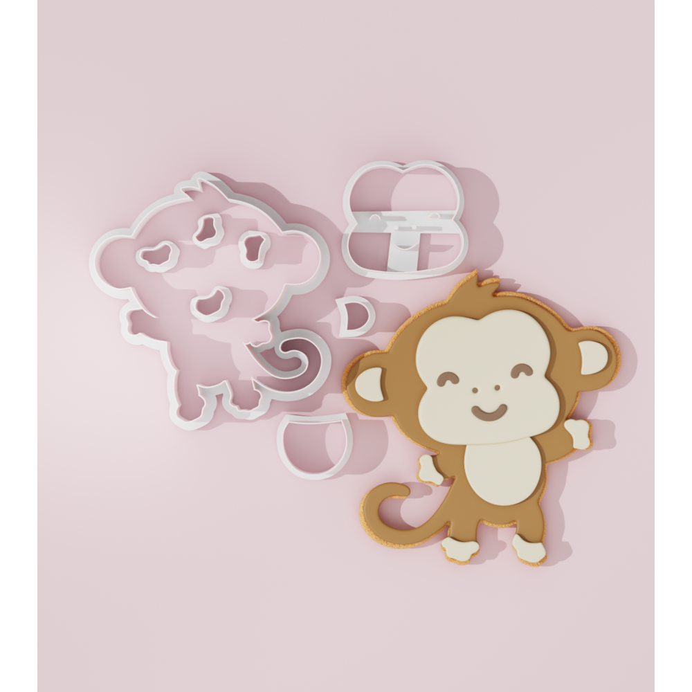 Monkey #2 Cookie Cutter