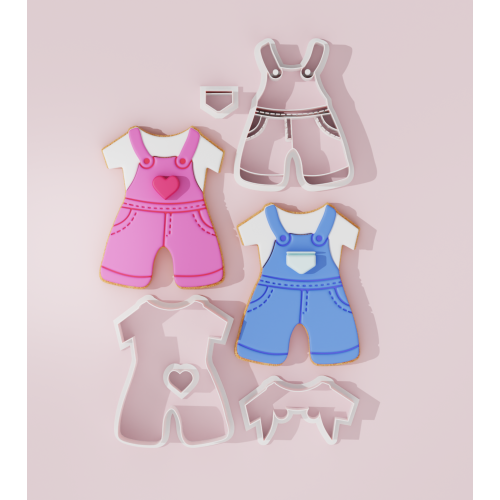 Baby Onesie Cookie Cutter 203