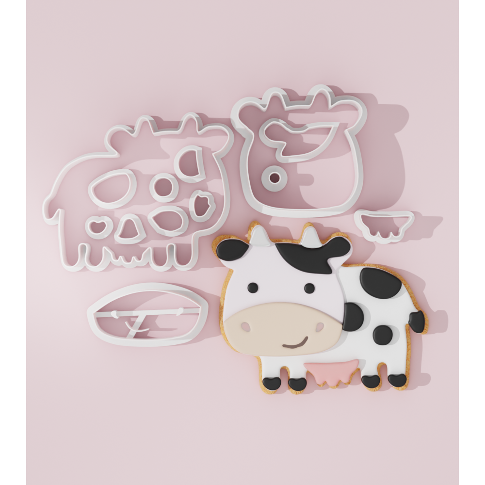 Cow #3 Cookie Cutter