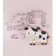 Cow #3 Cookie Cutter