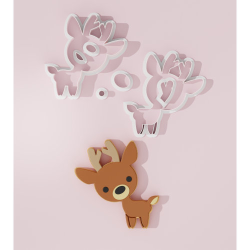 Deer Cookie Cutter 108