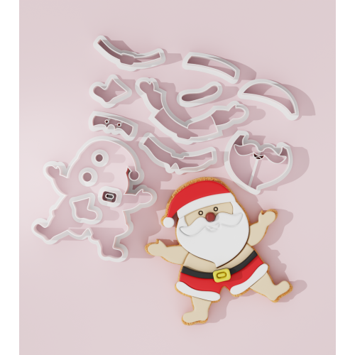 Summer Santa Claus Cookie...