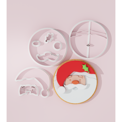 Santa Claus Cookie Cutter 102