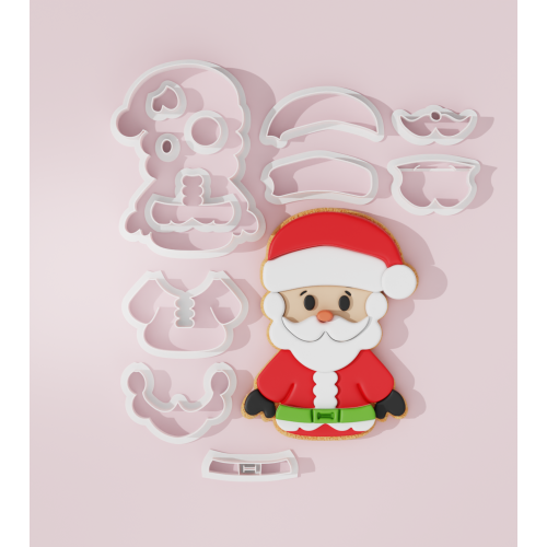 Santa Claus Cookie Cutter 104