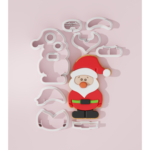 Santa Claus Cookie Cutter 105