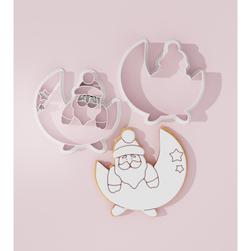 Santa Claus Cookie Cutter 108