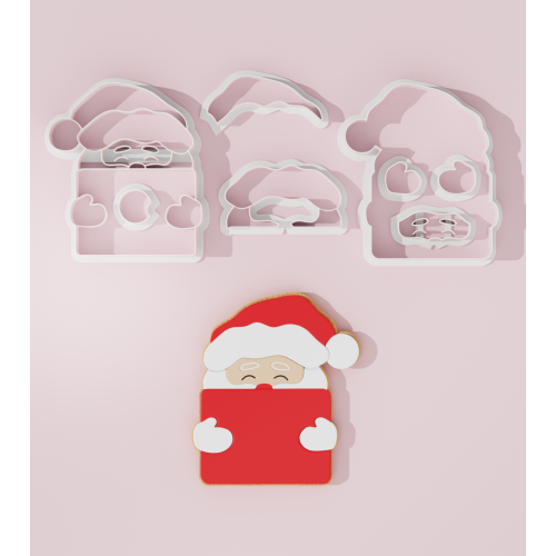 Santa Claus Cookie Cutter 109