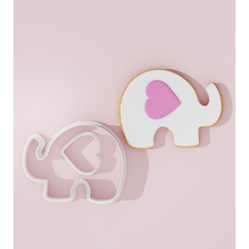 Elephant #5 Cookie Cutter