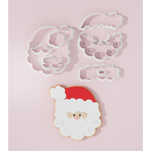 Santa Claus Cookie Cutter 201