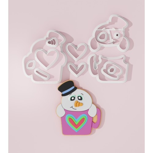 Snowman Cookie Cutter 102