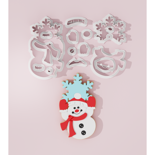 Snowman Cookie Cutter 103