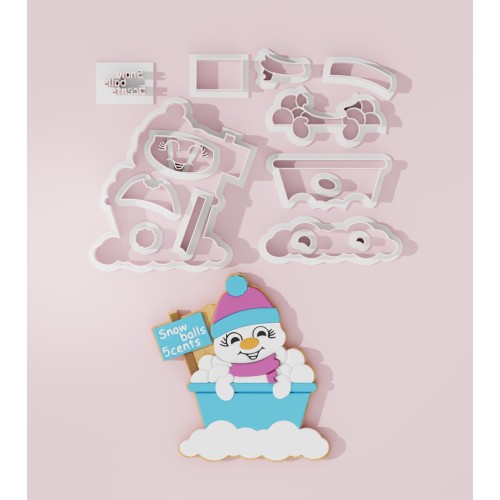 Snowman Cookie Cutter 104