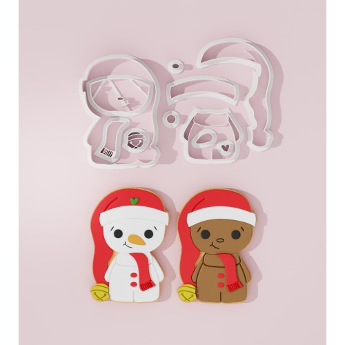 Snowman Cookie Cutter 106