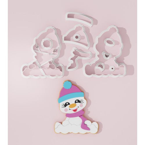 Snowman Cookie Cutter 107