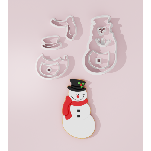 Snowman Cookie Cutter 108