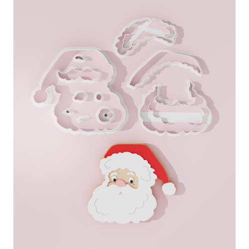 Santa Claus Cookie Cutter 209