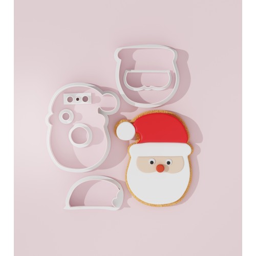 Santa Claus Cookie Cutter 208