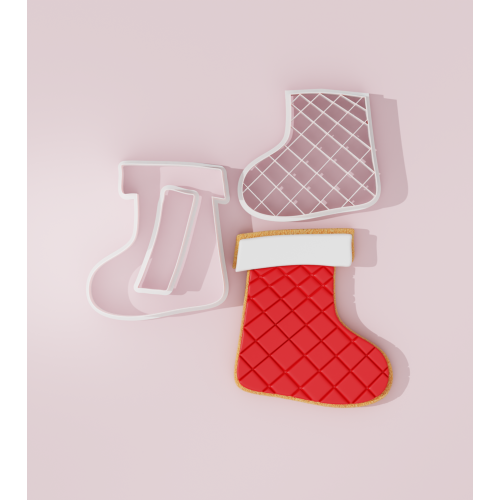 Santa Claus Boot Cookie...