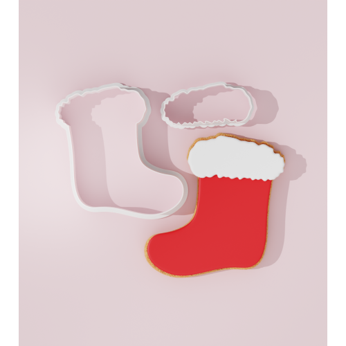 Santa Claus Boot Cookie...