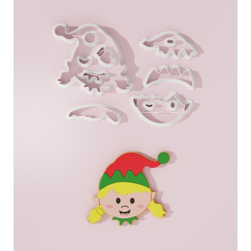 Christmas Elf Cookie Cutter...