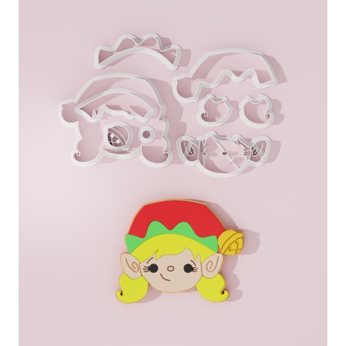 Christmas Elf Cookie Cutter...