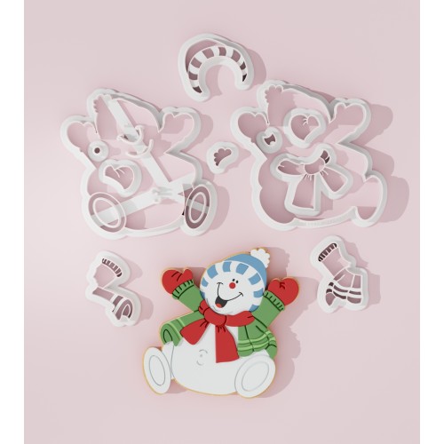 Snowman Cookie Cutter 109