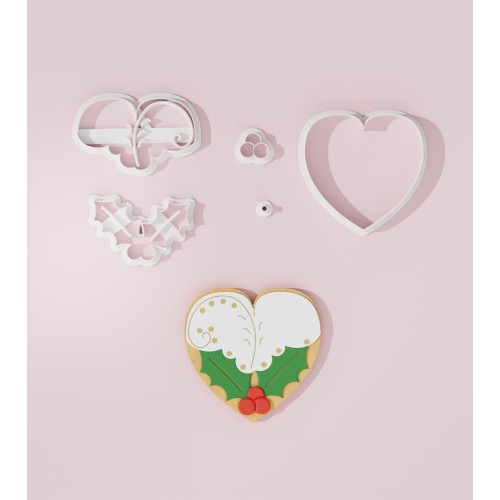 Christmas Heart Cookie...